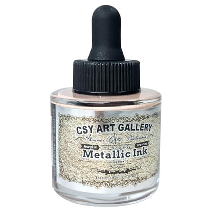 Metallic Glitter Acrylic Ink Bottle Omarosa
