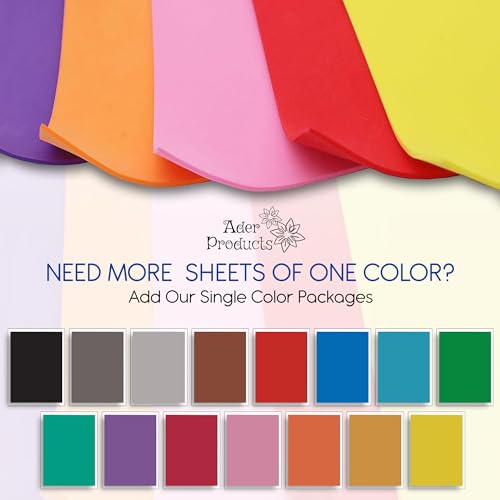 EVA Foam Sheets for Crafts (15 Count)