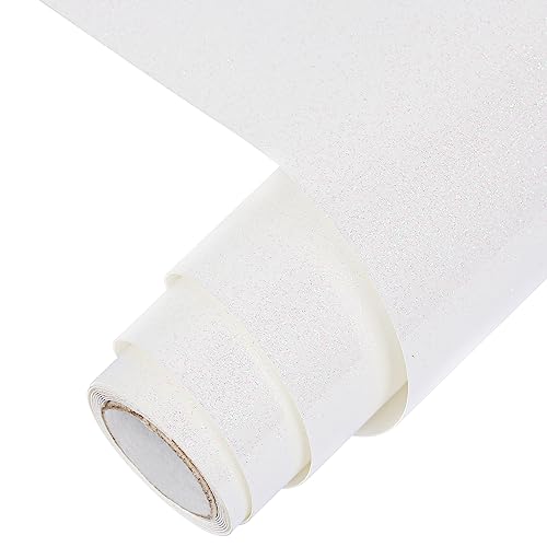 Iridescent White HTV Heat Transfer Vinyl Roll 12 in x 5 ft Sparkly Rainbow White Iron