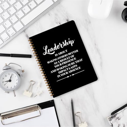 Thank You Leadership Gifts Notebook Journal for Women Men Coworkers