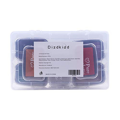 Ink Pad Set European Vintage Color Pigment Ink Pad