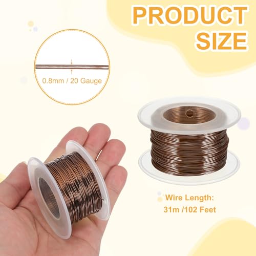 20 Gauge 0.8mm Anodized Aluminum Wire for Jewelry Craft Making