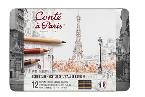 The Sketch Set with Assorted Sketching Pencils