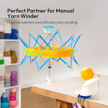 Yarn Swift Stable Umbrella Holder for Skeins