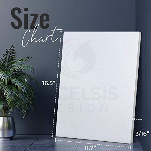 White Foam Board 11.7 x 16.5 (15 Count)