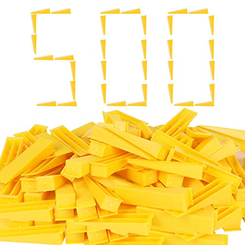 500 Pcs Reusable Leveling Wedges