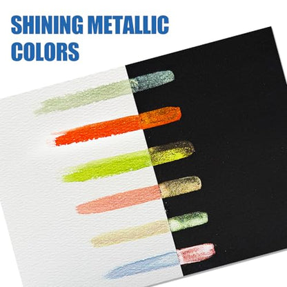 Mini Super Glitter Watercolor Paint Set (20 Count)