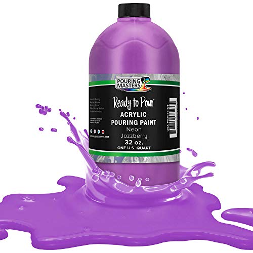 Pouring Masters Neon Jazzberry Ready to Pour Acrylic Pouring Paint (32 Fl Oz)