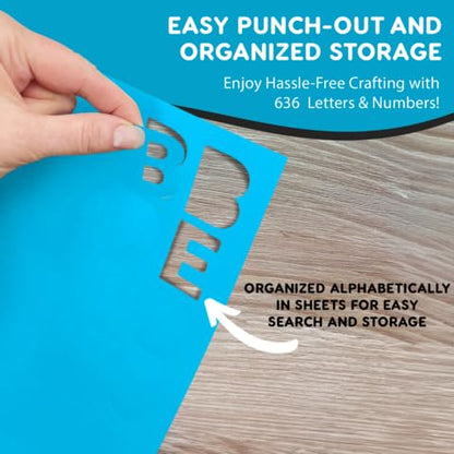 1.5 Inch Bulletin Board Letters & Numbers