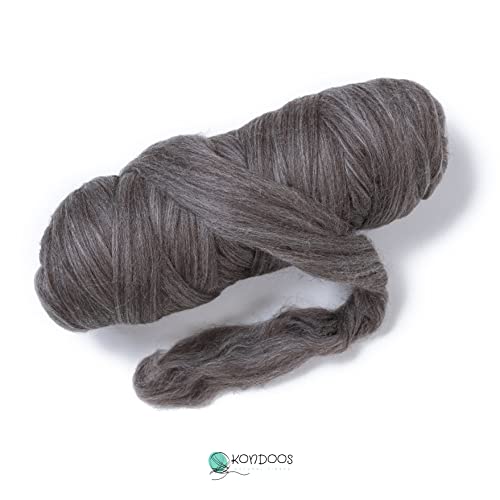 Multi Colored Natural Wool roving