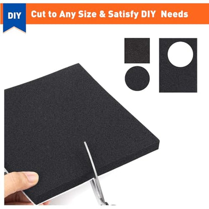 6Pcs Adhesive Foam Padding 1 (6 Count)