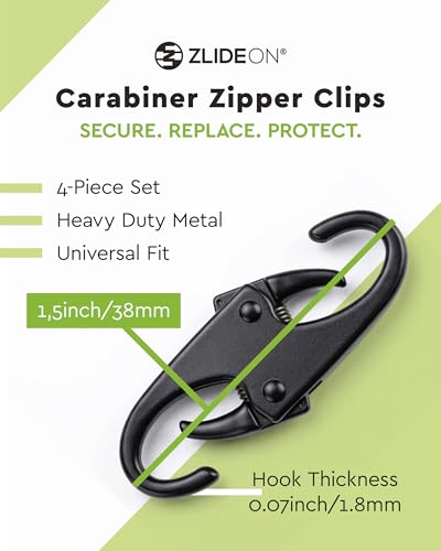 Double Sided Anti Theft Zipper Clips