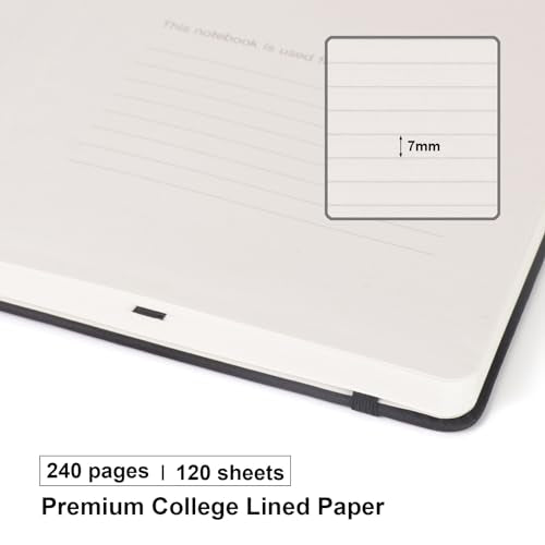 Lined Journal Notebook for Work