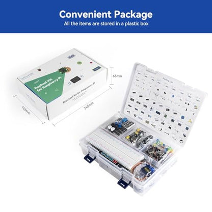 Raphael Ultimate Starter Kit for Raspberry Pi 5 4 B 3B B+ 400