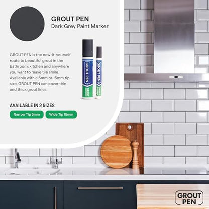 Grout Pen Dark Grey Tile Grout Paint Marker