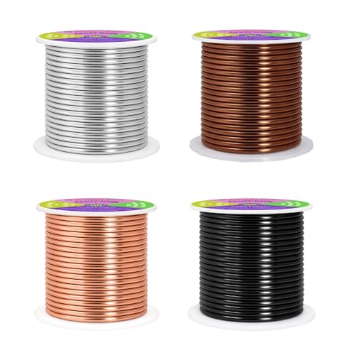 8 Gauge Neutral Anodized Aluminum Craft Wire