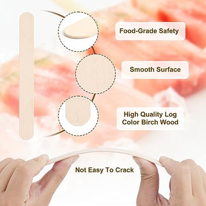 1200 Pack Wooden Craft Sticks (1200 Count)
