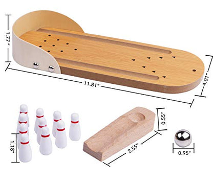 Table Top Mini Bowling Game Set