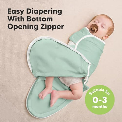 Newborn Swaddles with Zippers (3 Count)