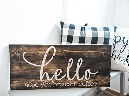Welcome Stencils for Painting on Wood Funny Sarcastic Stencil 12"