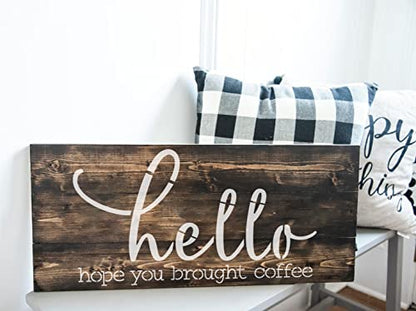 Welcome Stencils for Painting on Wood Funny Sarcastic Stencil 12"