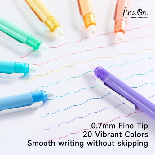 Erasable Gel Pens (20 Count)