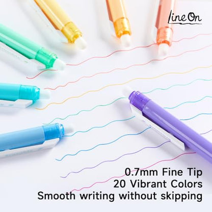 Erasable Gel Pens (20 Count)