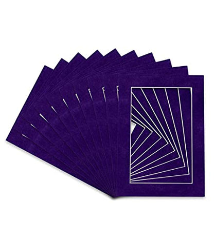 Pack of TEN 11x14 Mats Bevel Cut for 9x12 Photos (10 Count)