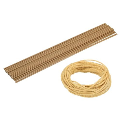 50Pcs 2 Gauge Floral Wire (50 Count)
