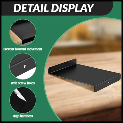 4 Pcs Bench Hook Metal Inking Plate Linoleum Printmaking Block Stop Ink Plate Printing Supplies Linocut Carving Tools for Block Printing Wood Carving