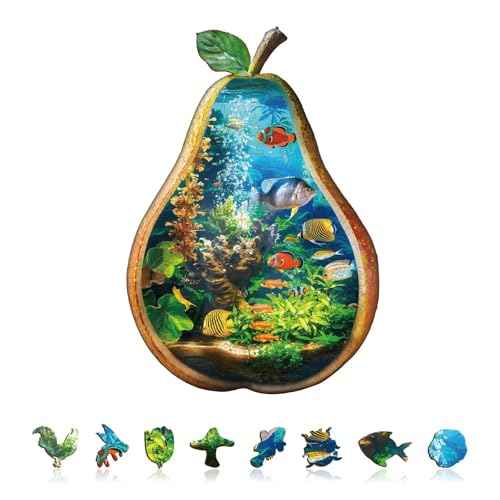 Ocean Inside Puzzles Adults Gifts Wooden 135 Pieces 12.0 * 8.3in