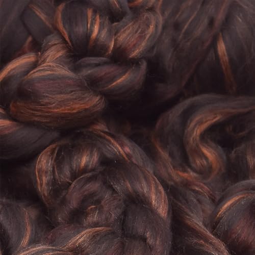 Merino Silk Luxe Tonal Designer Blend. Superfine Merino