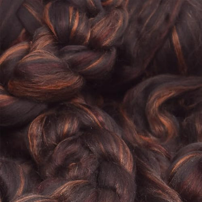 Merino Silk Luxe Tonal Designer Blend. Superfine Merino