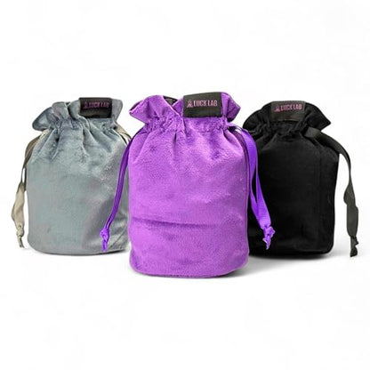 Velvet Drawstring Dice Bag (3 Count)