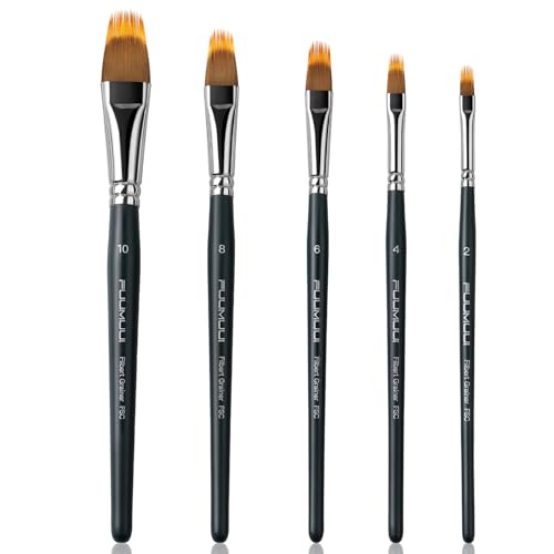 5Pcs Dual Layer Grainer Paint Brush Set (5 Count)
