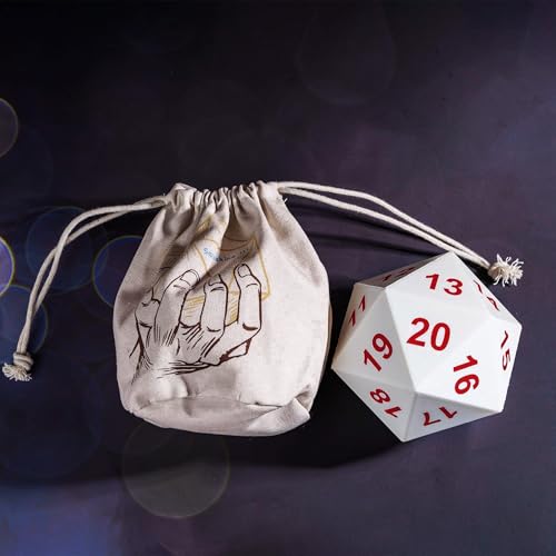 Large D20 Foam DND Dice (2.1 Ounce)