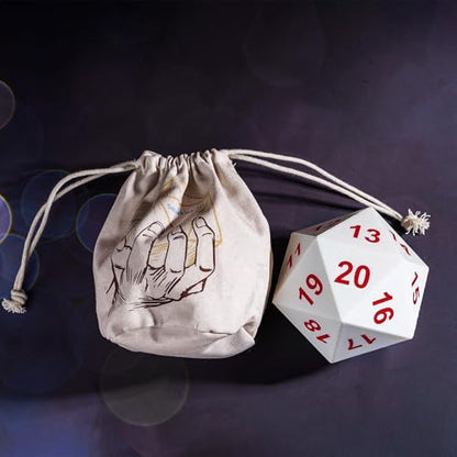 Large D20 Foam DND Dice (2.1 Ounce)