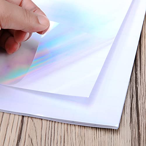 24 Sheets Holographic Sticker Paper (24 Count)