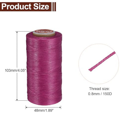 Flat Leather Sewing Waxed Thread