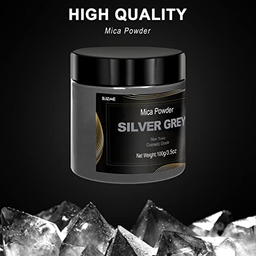 Silver Mica Powder Pigment