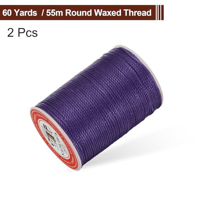 Round Leather Sewing Waxed Thread