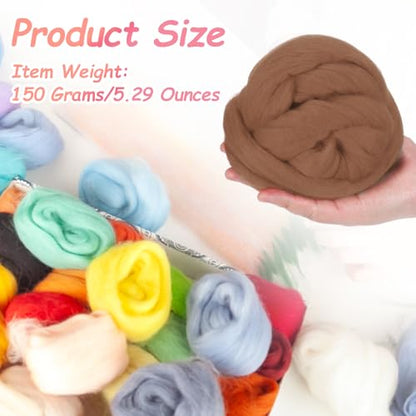 Wool Roving Yarn (5.3 Ounce)