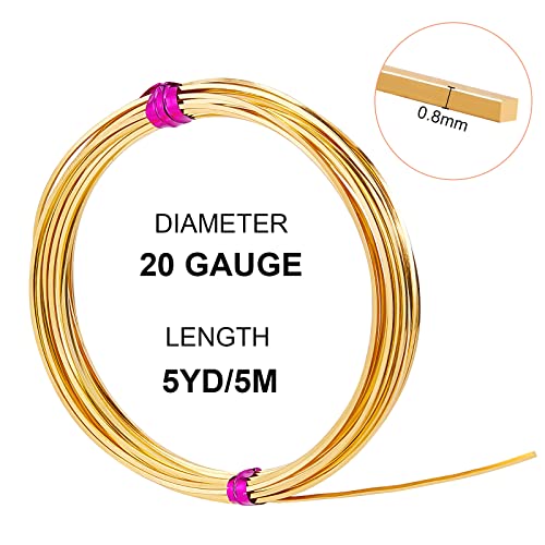 20 Gauge 16 Feet Square Copper Wire