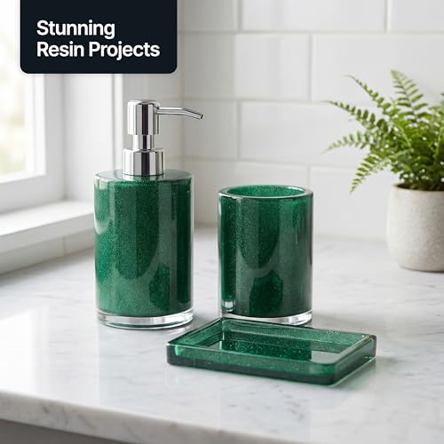 Craft Glitter Shaker Emerald Green 130g Microfine (3.8 Ounce)