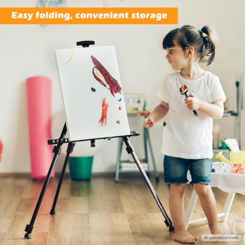 17 66 Inch Adjustable Art Easel Stand for Painting and Sign