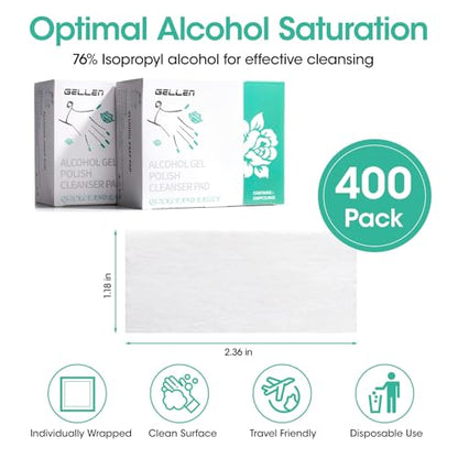 Nail Cleanser Pads (400 Count)