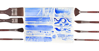 Professional Acrylic Paint Brushes Set (17 Count)