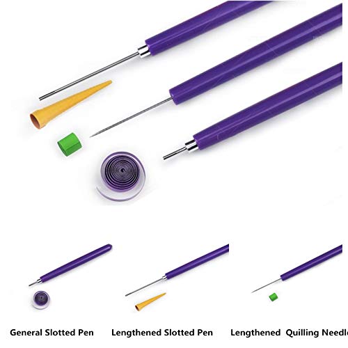 Complete Paper Quilling Kit with 1860 Strips