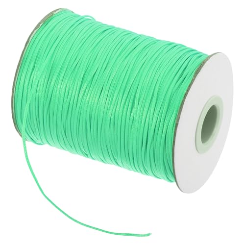 Waxed Cord 1mm Waxed Polyester Cord 175 Yard Wax String for Bracelet Making