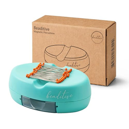 Magnetic Pin Cushion with Drawer (50 Count)